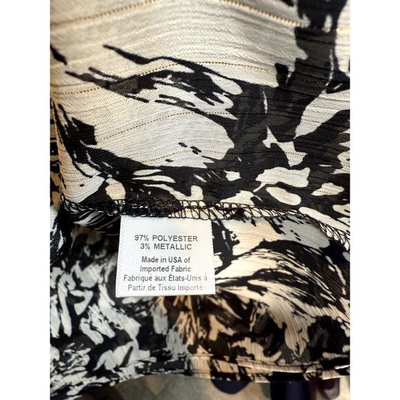 $260 Misa Livia Top Tonal Abstract Size Medium - Picture 7 of 7